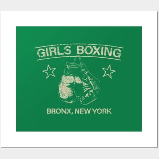 Girls Boxing Bronx, New York 1996 Posters and Art